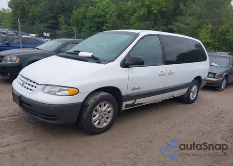 1999 Plymouth Grand Voyager Se z USA, uszkodzony, nr VIN 1P4GP44G8XB904861